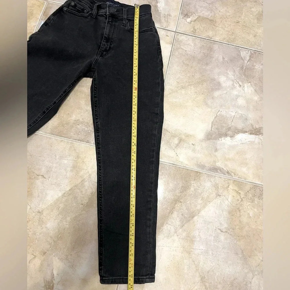 AEROPOSTALE Juniors Kids pre-teens High Rise curvy mom regular length size 000R - Picture 8 of 9